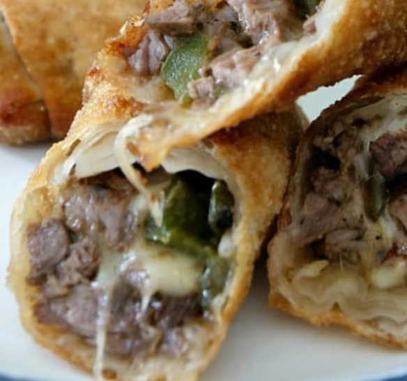 Cheesesteak Eggroll