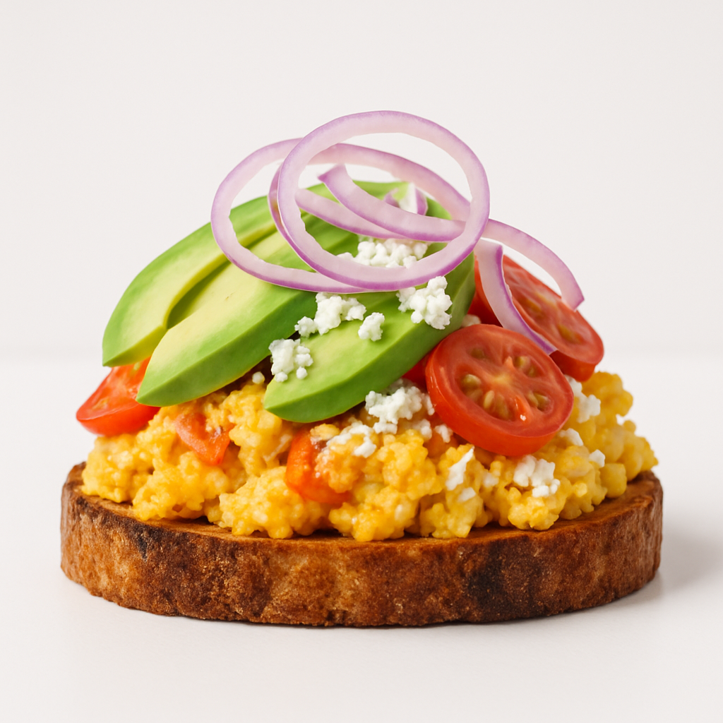 Tostada Huevos Pericos
