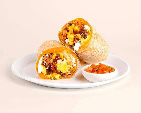 Breakfast Meat Quesarito