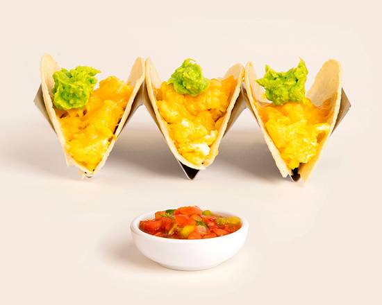 Vegetarian Breakfast Cheese Taco