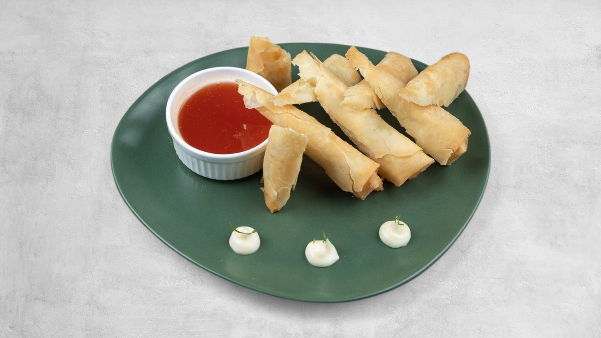 Spring Rolls Κοτόπουλο και Philadelphia