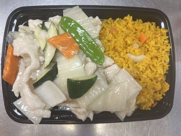 Chicken with Chinese Vegs (Combo)