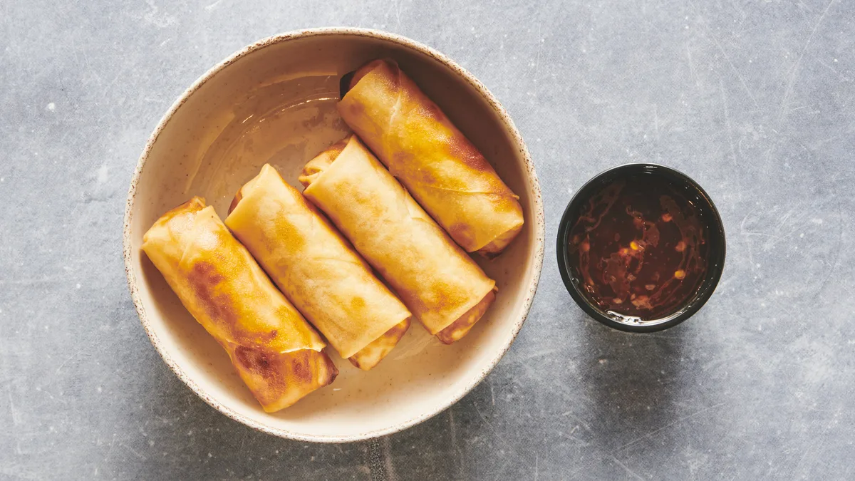 2. Thai Rolls (4 stk)