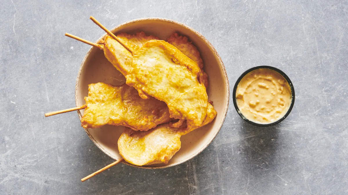 3. Kylling Satay