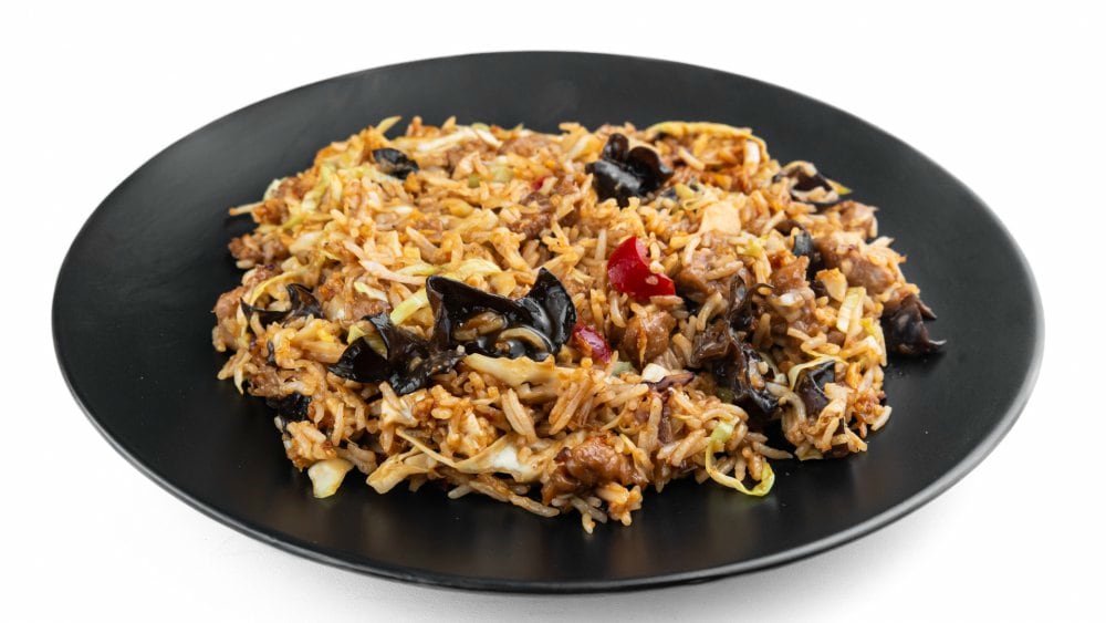 R6 - Orez Jasmine, rață, urechi de lemn, ardei Jalapeno și sos Hoisin - 435g