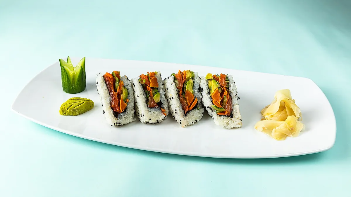 Vegetables Sushi Sandwich