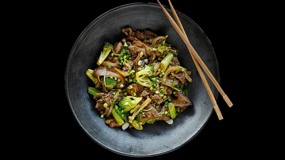 29_Lunch stir fried beef tenderloin
