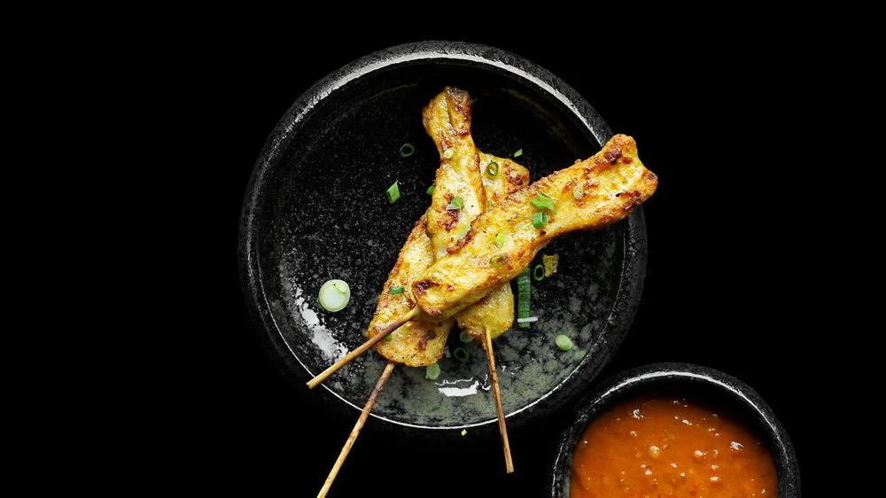 2A_Chicken satay