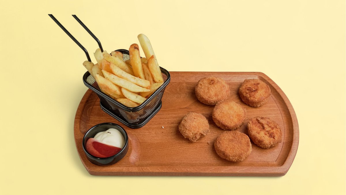 Chicken Nuggets with Potatoes