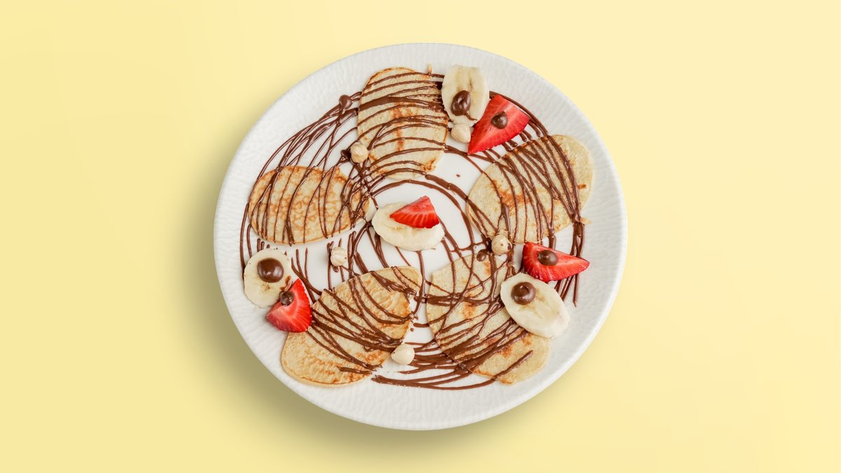 Pancakes with Nutella