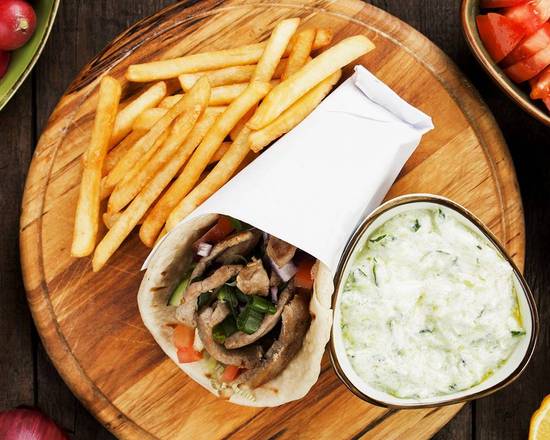 Chicken and Lamb Wrap