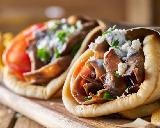 Garlic Lamb Wrap