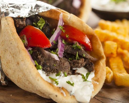Lamb and Steak Wrap