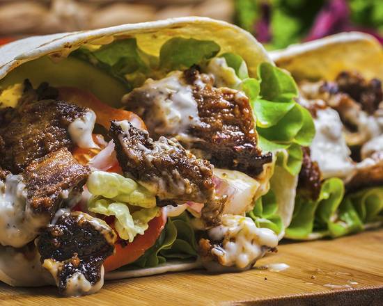 Mediterranean Steak Wrap