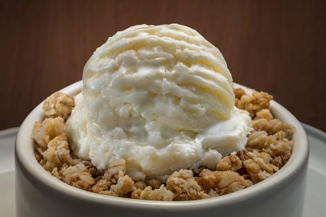 Mom's Deep Dish Peach Crisp