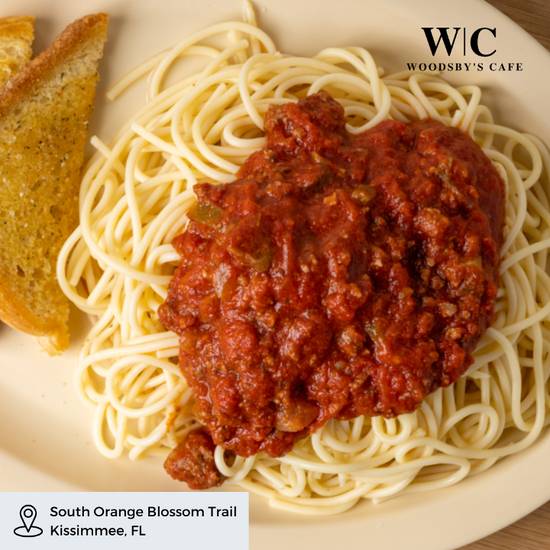 Spaghetti w/ Salad