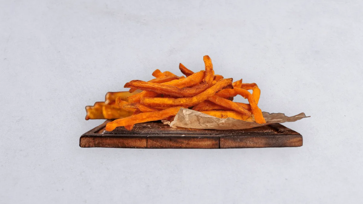 Frytki z batatów duże 200 g