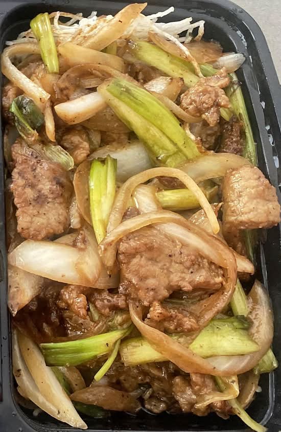 Mongolian Beef (Chinese Dinner Entrees)