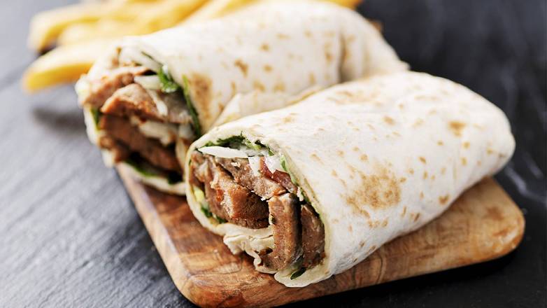 Beef Kebab Pita Wrap