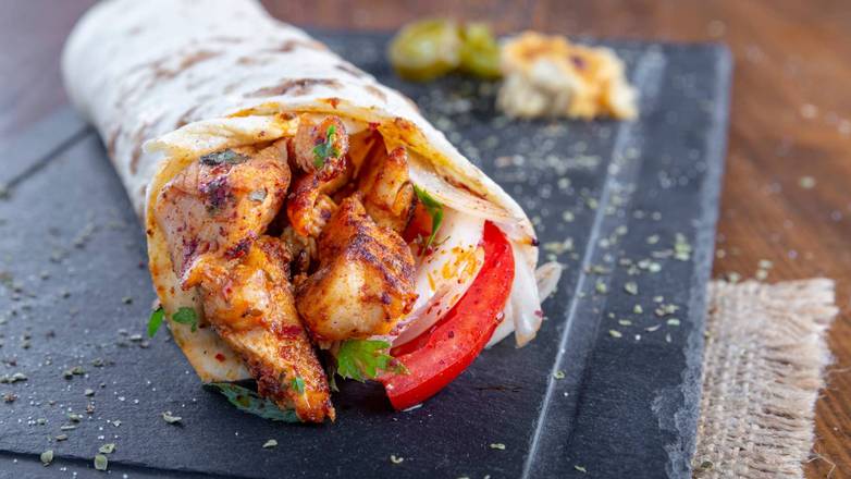 Chicken Kebab Pita Wrap