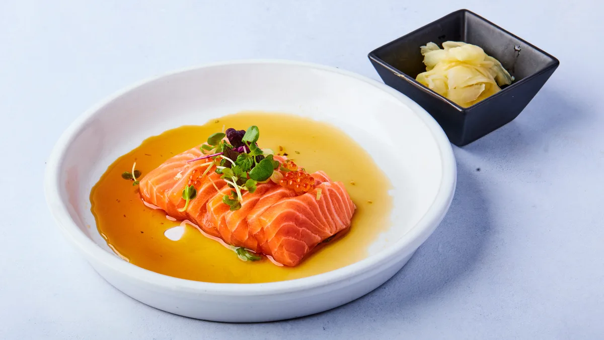 46. Salmon Sashimi