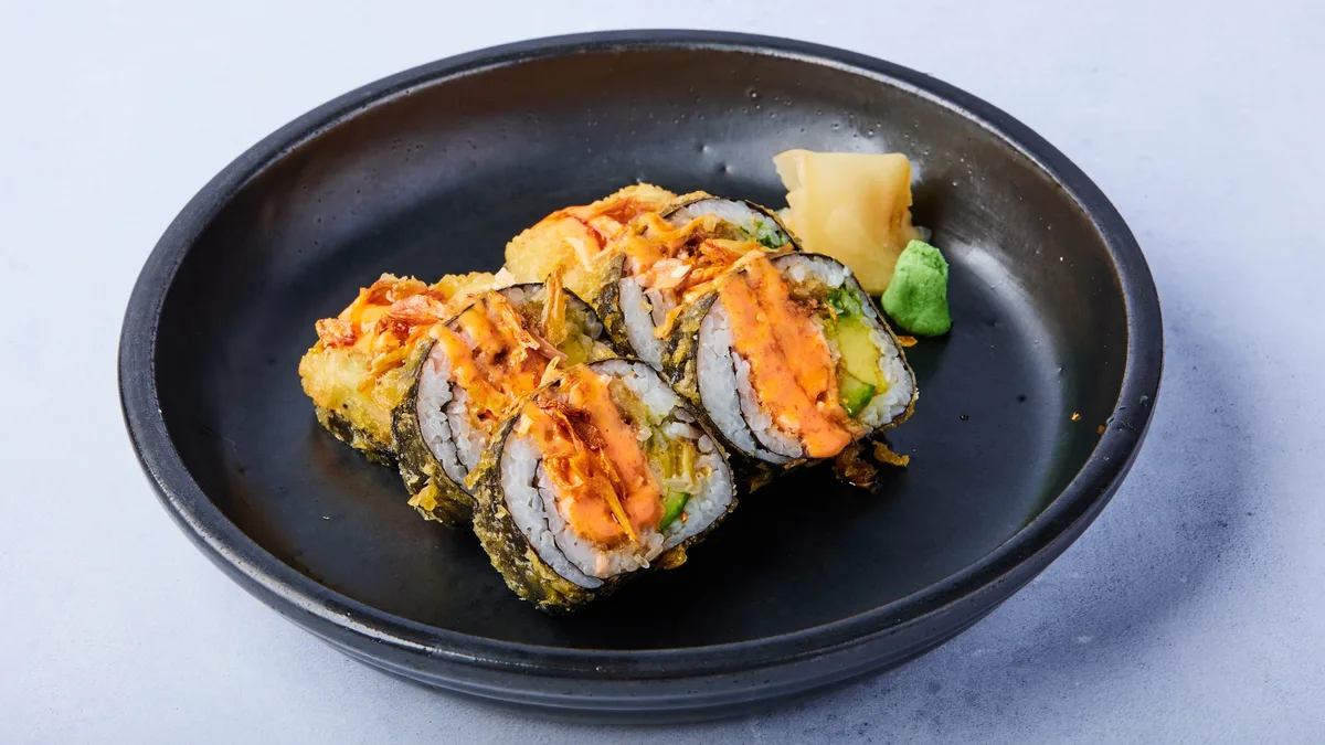 81. Crispy Salmon Tempura