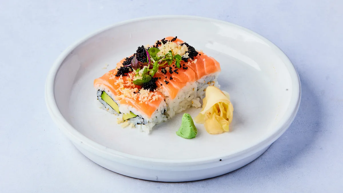 92. Crunchy Salmon Roll