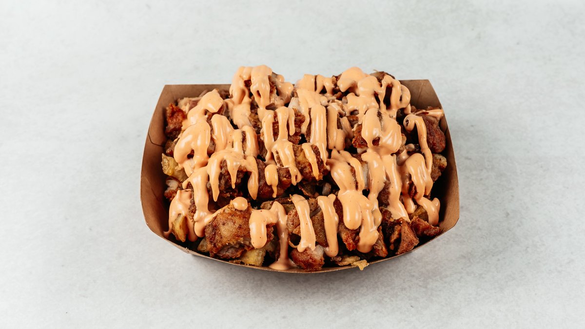 Fried Chicken Loaded Fries