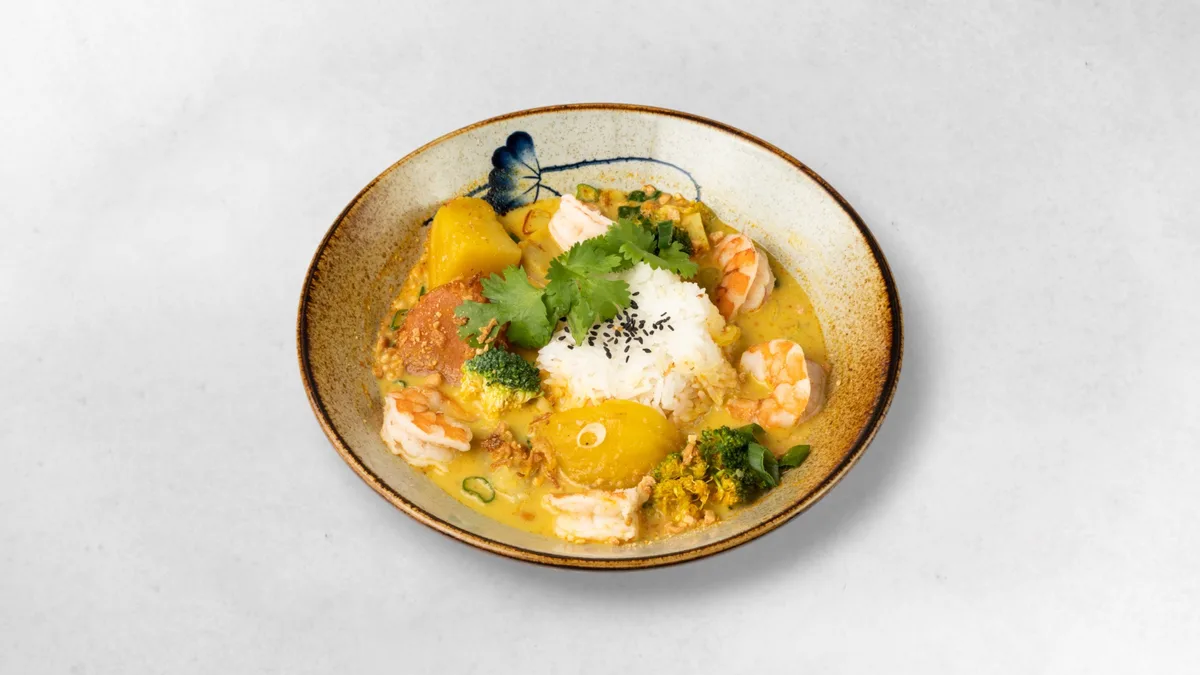 Curry Garnelen