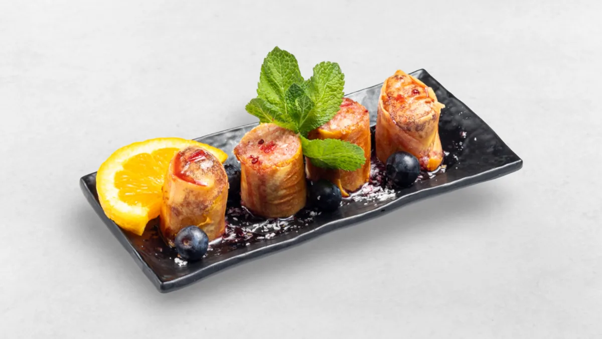 Kokos Frühlingrolle