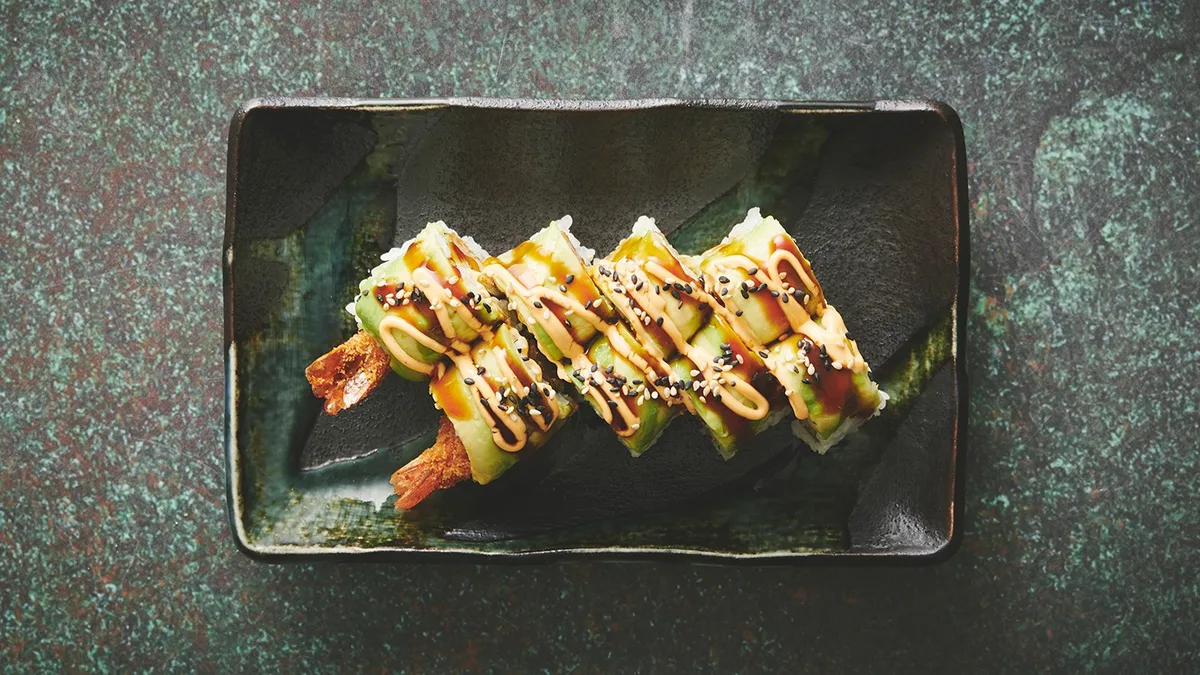 Kaburimaki Dragon roll