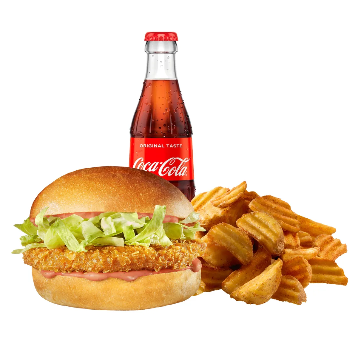 Hot Chix Burger Combo