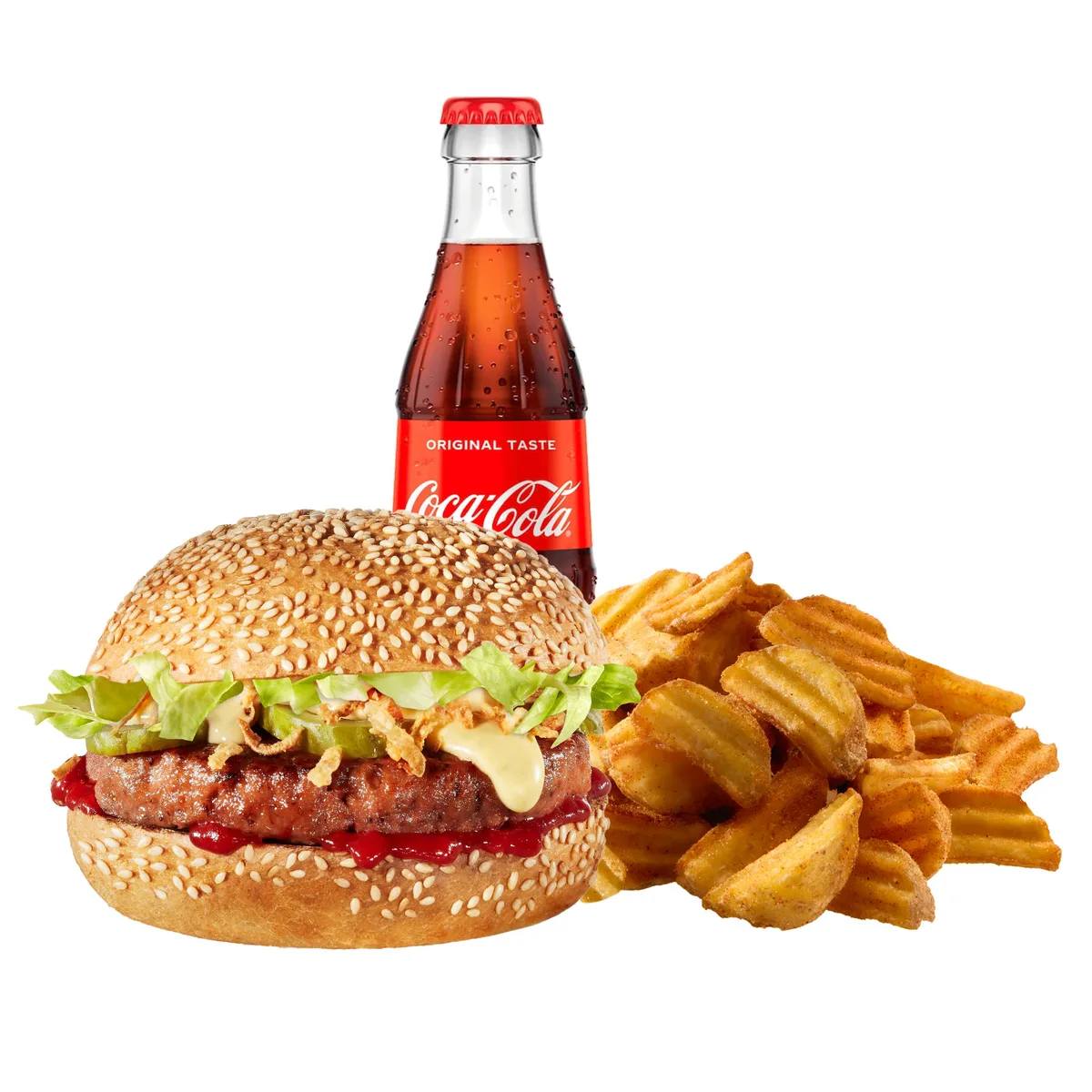 The Big Cheesy Burger Combo