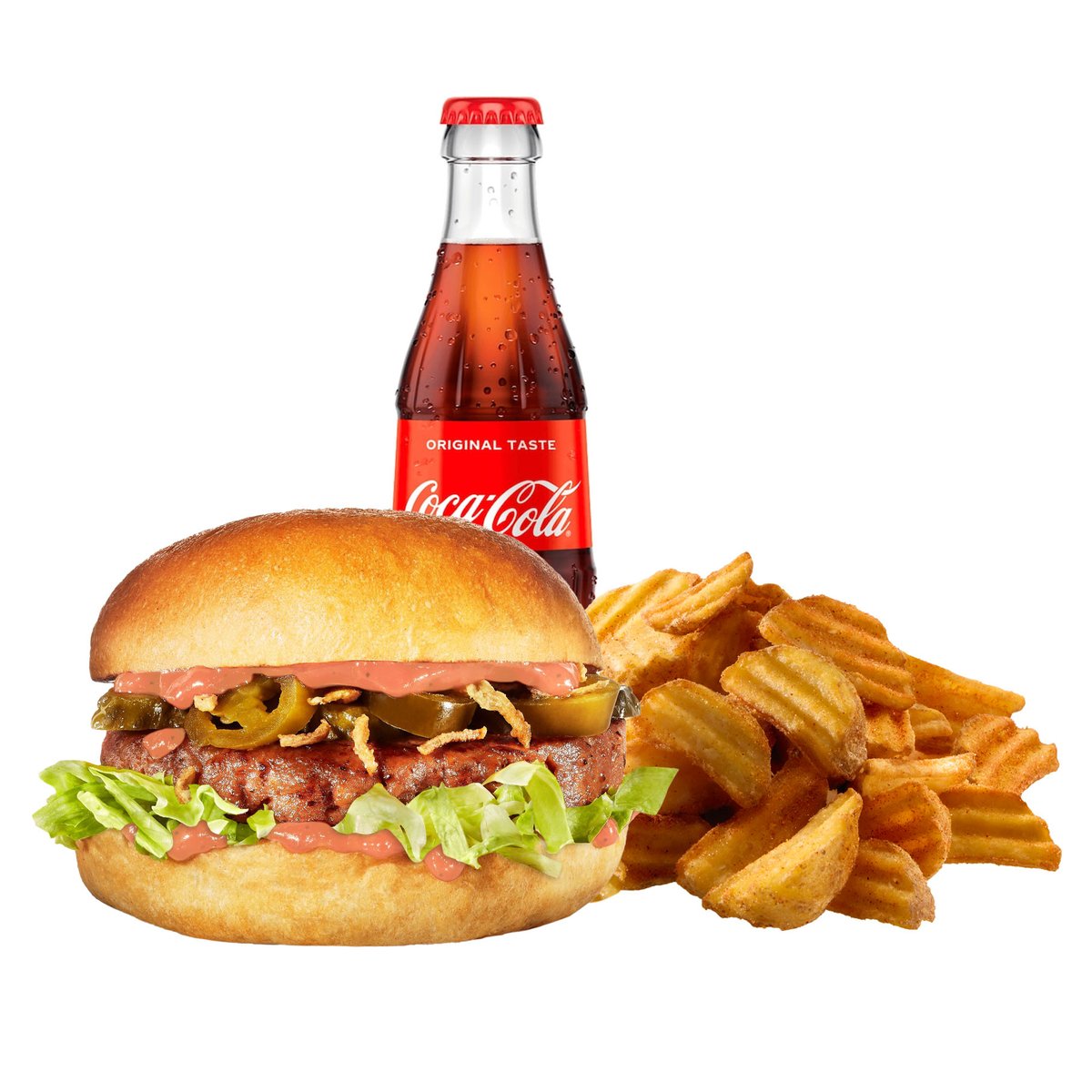 Virgin Hottie Burger Combo
