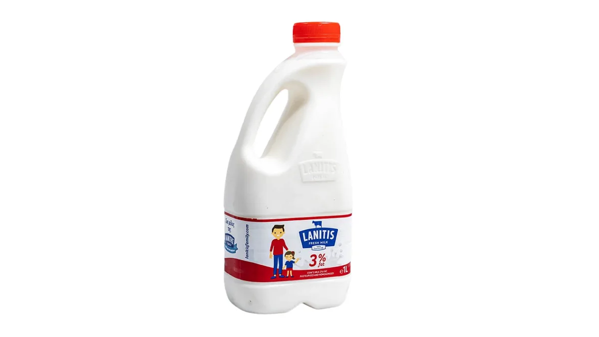 Lanitis Milk 1L 3% Fat