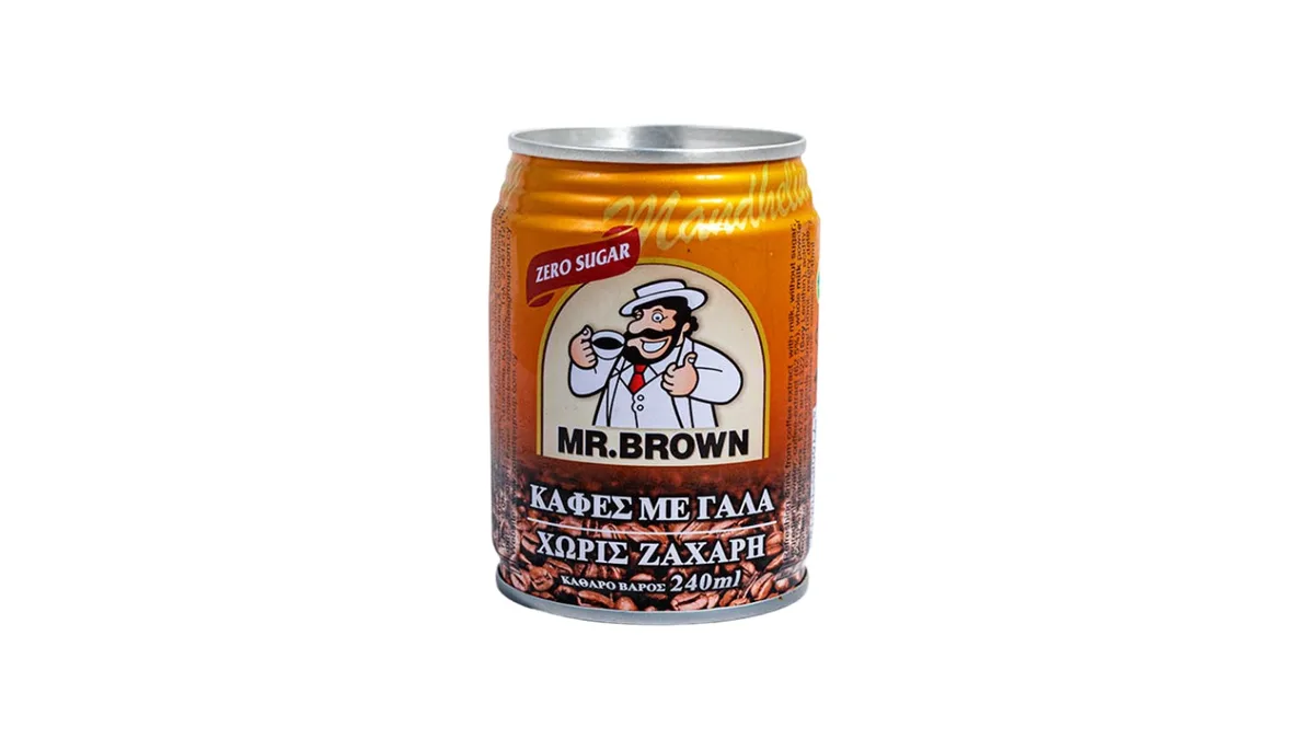 Mr Brown Milk No Sugar 240Ml