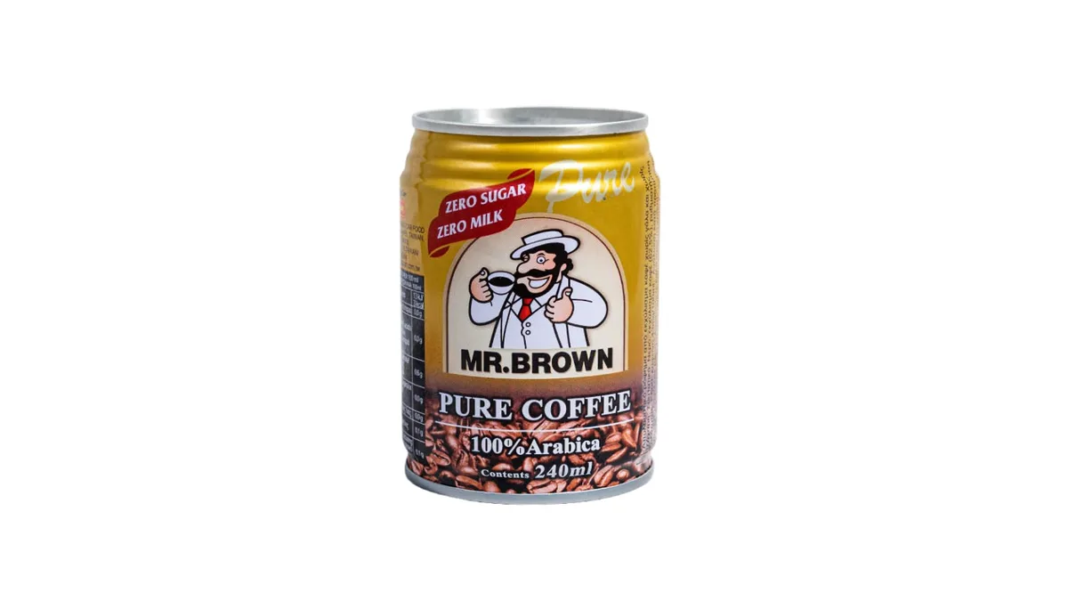 Mr Brown No Milk No Sugar 240Ml