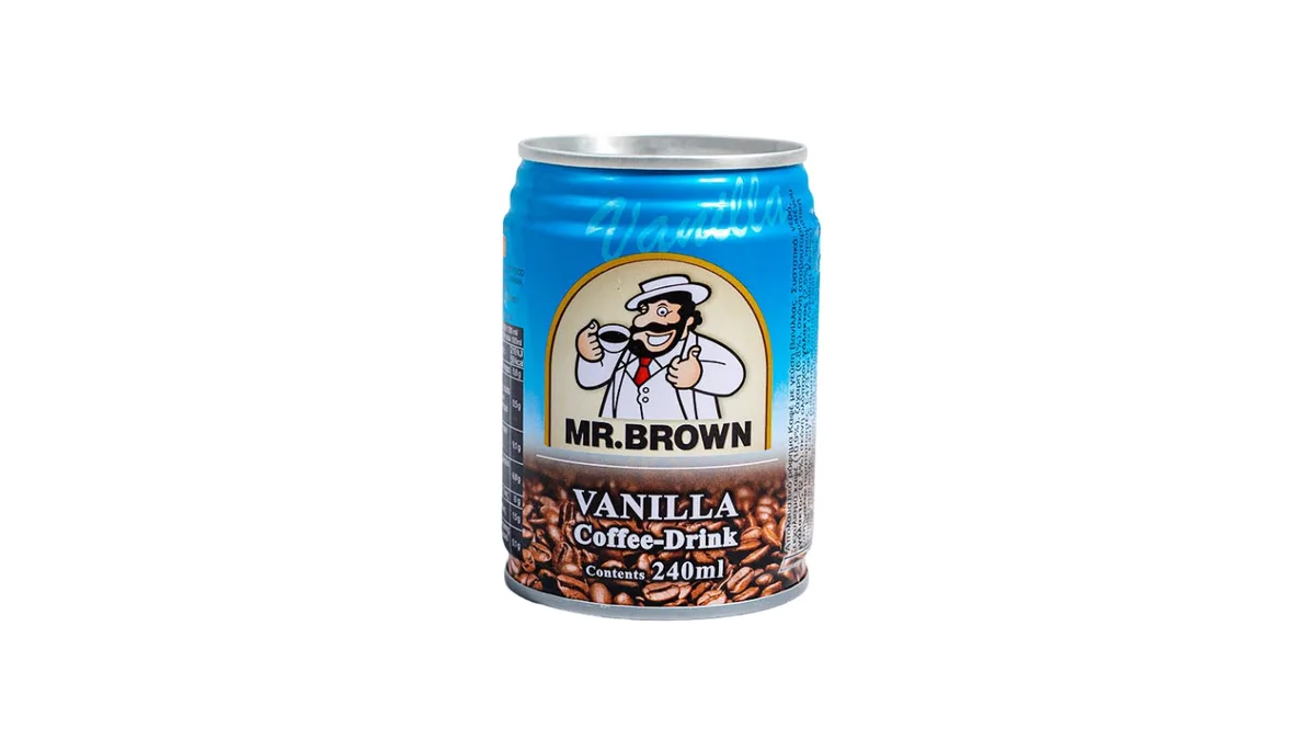 Mr Brown Vanilla 240Ml