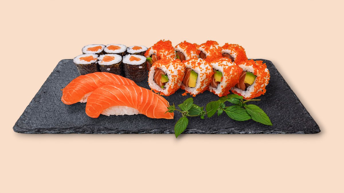 103. Lachs Menü