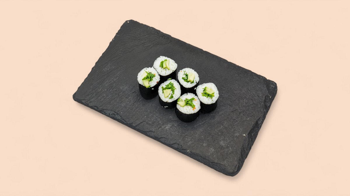 34. Maki Rucola mit Frischkäse