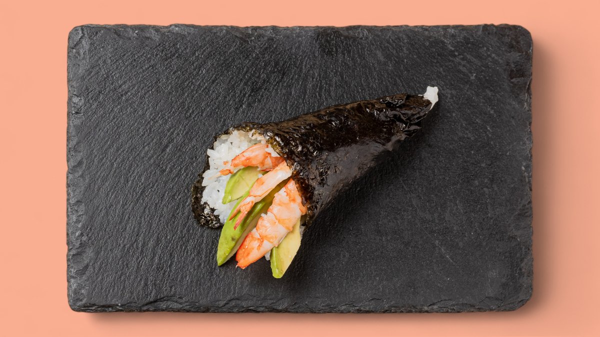 77. Temaki Garnele-Avocado