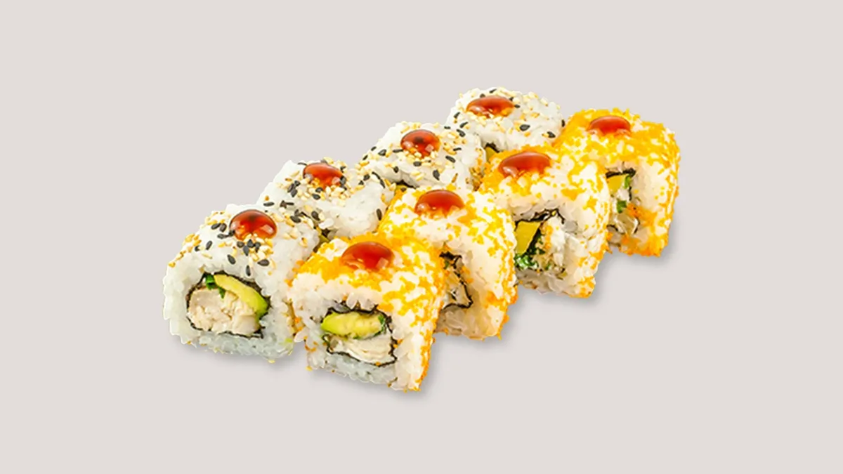 16. Chicken Teriyaki Sauce Roll