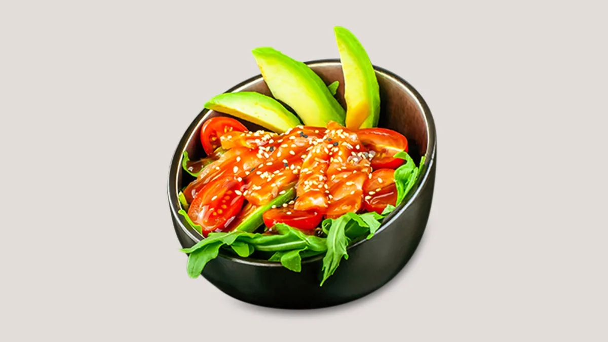 57. Sake Sashimi Salad