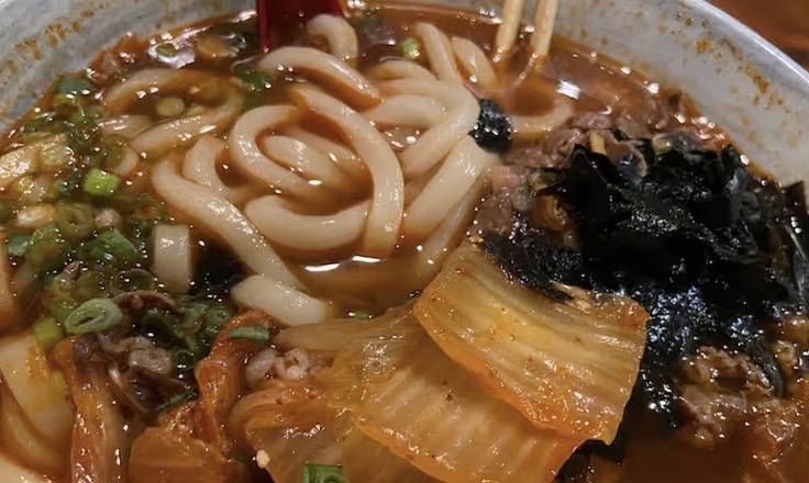 Beef Kimchi Spicy Udon