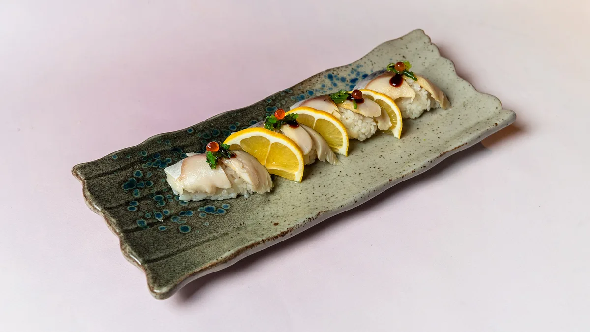 Mackerel Nigiri