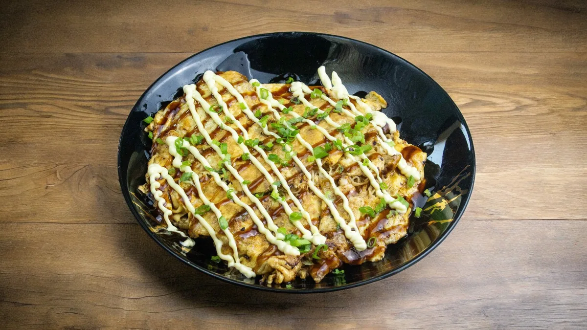 Okonomiyaki With Chicken