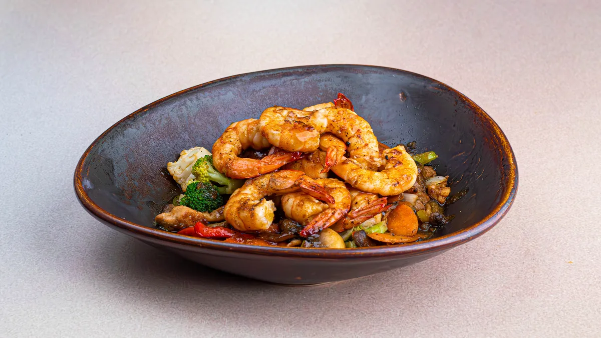 Shrimp Teppanyaki