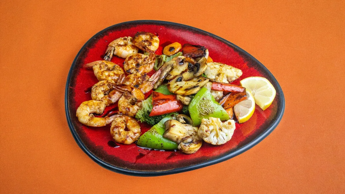Shrimps Teriyaki