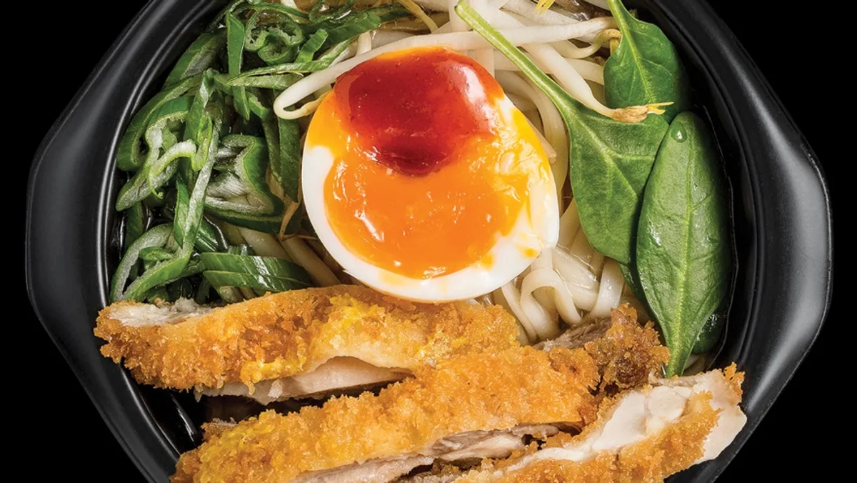 Ramen leves pankó bundás csirkemellel