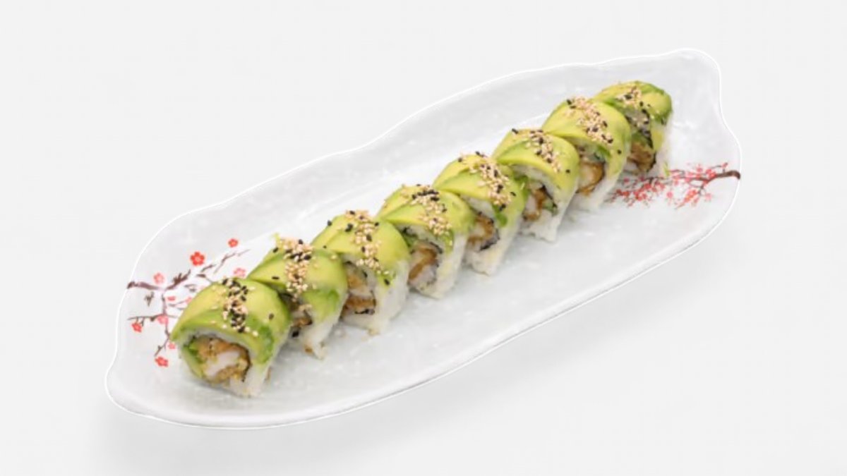 27.Tempura Kylling Deluxe Roll